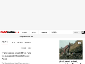 'webindia123.com' screenshot