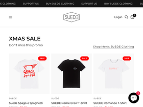 'suede-store.com' screenshot