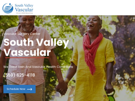 'southvalleyvascular.com' screenshot