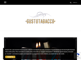 'gustotabacco.it' screenshot