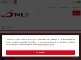 'paulus.com.br' screenshot