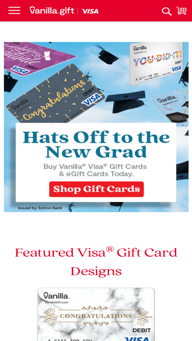 Visa Gift Card Designs - Order Gift Cards Online - Vanilla Gift