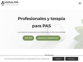 'pasespana.com' screenshot