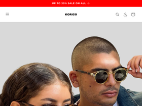 korico.store homepage screenshot