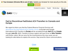 'oasfcu.org' screenshot