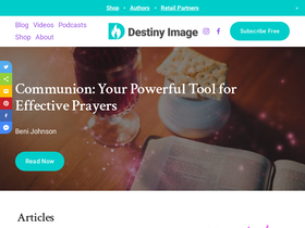 'destinyimage.com' screenshot