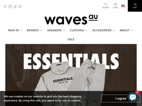 'wavesau.com' screenshot