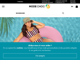 'modechoc.ca' screenshot