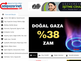 'adapazarinet.com' screenshot