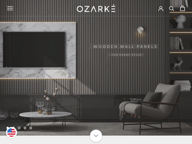 Ozarke website screenshot