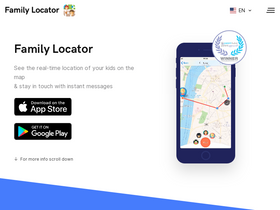 'family-locator.com' screenshot