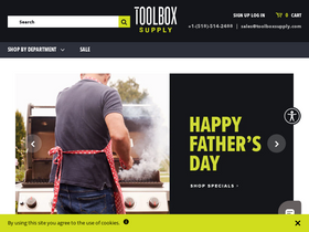 'toolboxsupply.com' screenshot