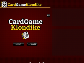 'cardgameklondike.com' screenshot