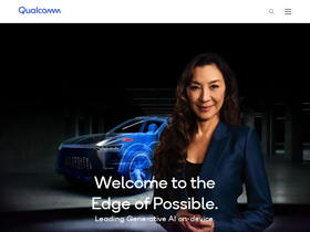 'qualcomm.com' screenshot