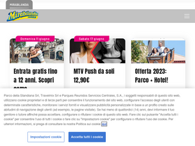 'mirabilandia.it' screenshot