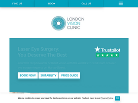 'londonvisionclinic.com' screenshot