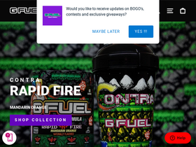 'gfuel.com' screenshot