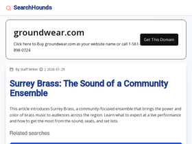 groundwear.com