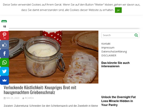 'rezepteblog.net' screenshot