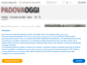 'padovaoggi.it' screenshot