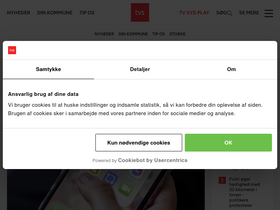 'tvsyd.dk' screenshot