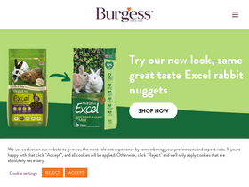 'burgesspetcare.com' screenshot