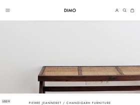 Dimo Chair homepage screenshot