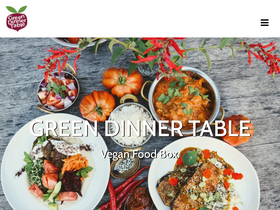 'greendinnertable.co.nz' screenshot