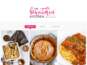 'thebewitchinkitchen.com' screenshot