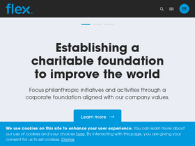 'flex.com' screenshot