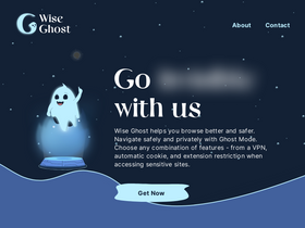 'wiseghostapp.com' screenshot