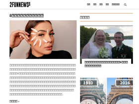 '2funnews.com' screenshot