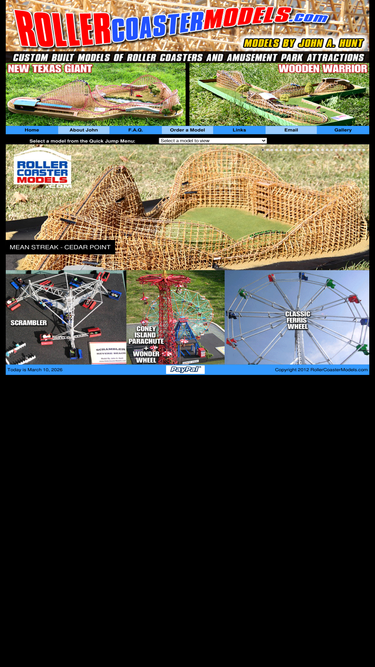 rollercoastermodels.com