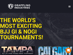 'grapplingindustries.com' screenshot