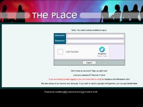 'theplace.click' screenshot