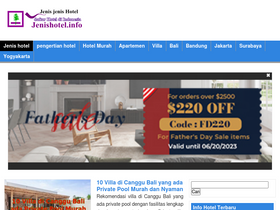 'jenishotel.info' screenshot