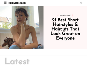 'herstylecode.com' screenshot