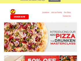 'zalatpizza.com' screenshot
