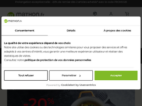 'mathon.fr' screenshot