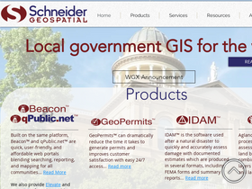 'schneidergis.com' screenshot