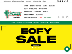 'hobbyco.com.au' screenshot