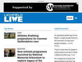 'lichfieldlive.co.uk' screenshot
