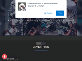'leviathanmanga.com' screenshot