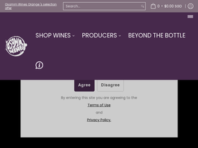 osomm.wine homepage screenshot