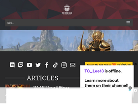 'thetankclub.com' screenshot