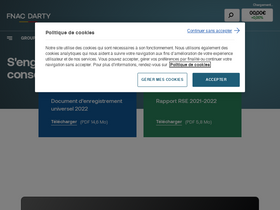 'fnacdarty.com' screenshot