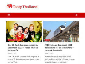 'tastythailand.com' screenshot