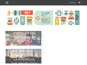 'budgettraveller.org' screenshot