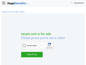 eazyin.com homepage screenshot