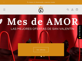 kinglass.mx homepage screenshot